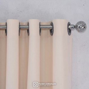 پرده آماده - گارنت کد 801 رنگ کرم