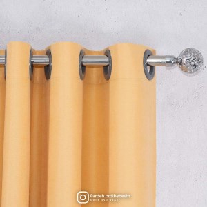 پرده آماده - گارنت کد 810 رنگ لیمویی