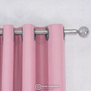 پرده آماده - گارنت کد 813 رنگ صورتی