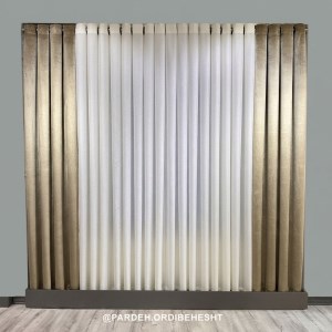 پرده آماده - مخمل وارداتی کد 08 موشی