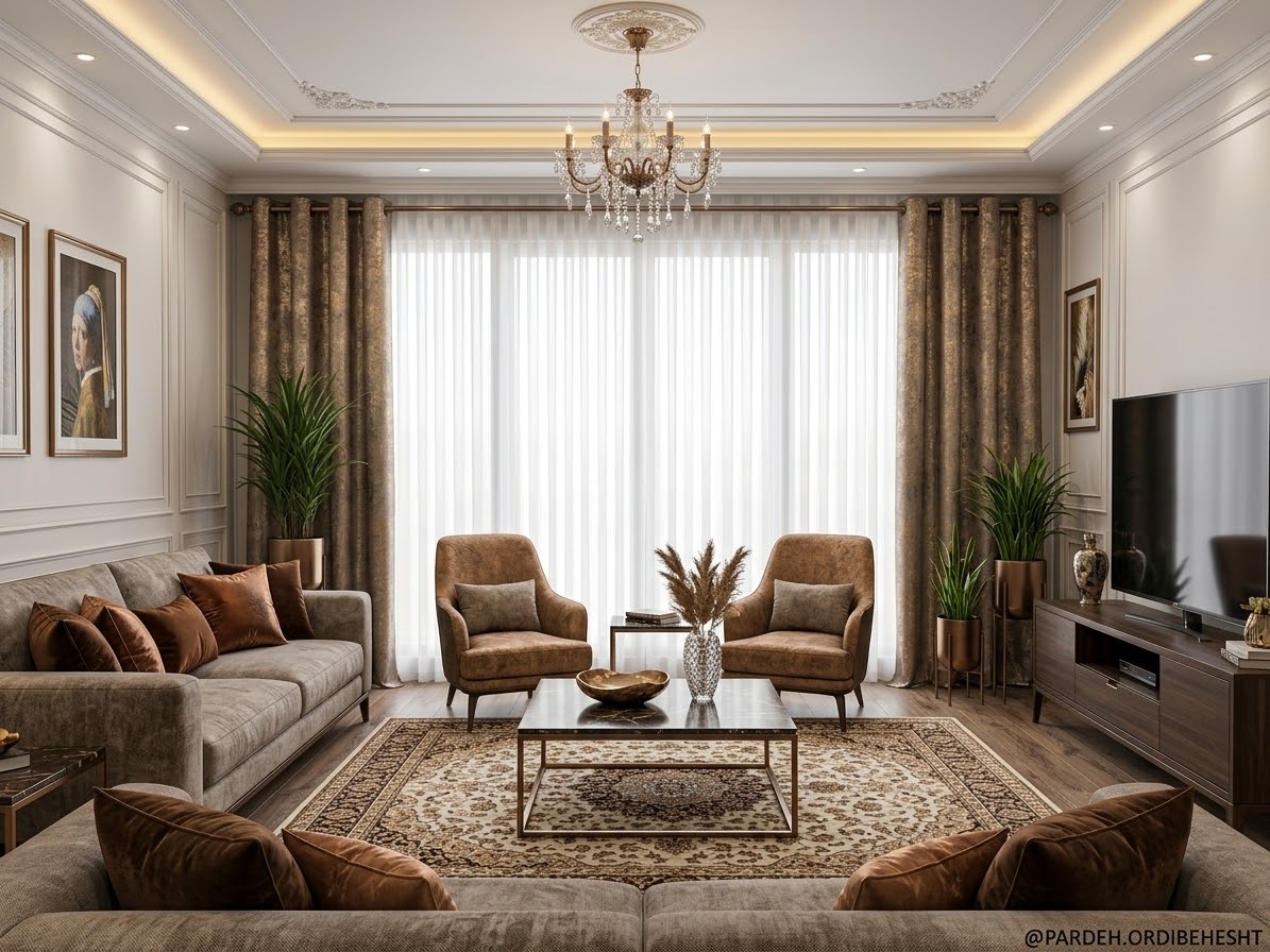 مخمل-طلاکوب-پوست-ماری-بژ